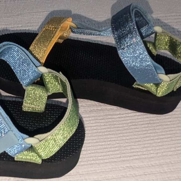 Teva Shoes - Teva Size 6 Sparkle Sandals-Vegan